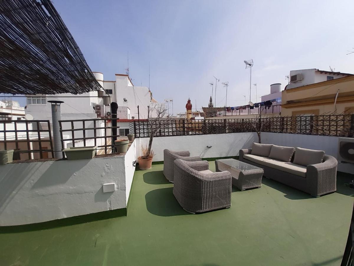 세비야 Champion Duplex Terrace And Garage Old Town 6 Pax 아파트 외부 사진
